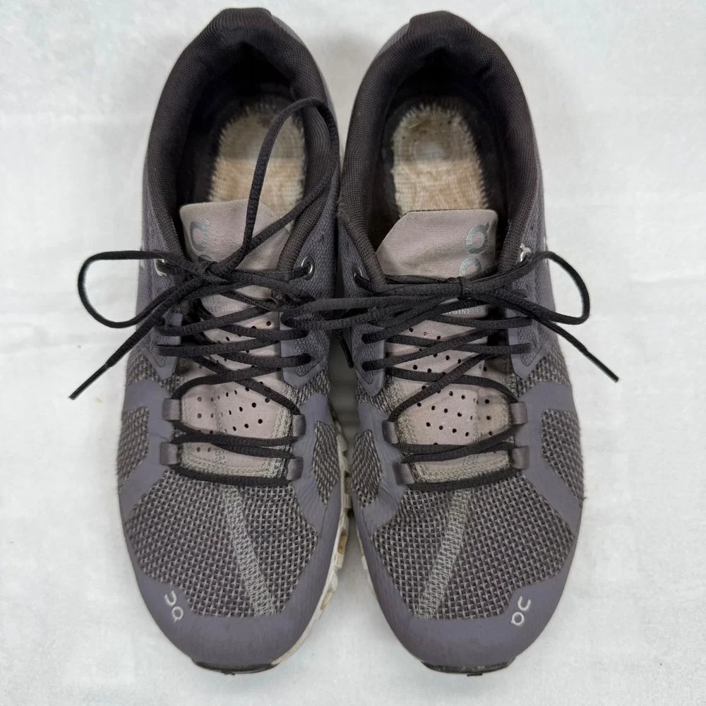 On Cloud Running‎ Shoes Lightweight Athletic Sneakers Gray Women's 8.5 READ